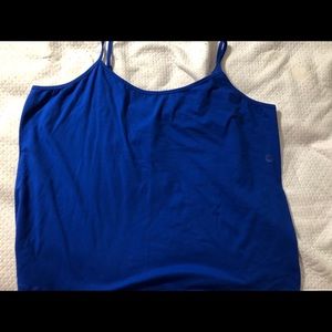 Blue cami
